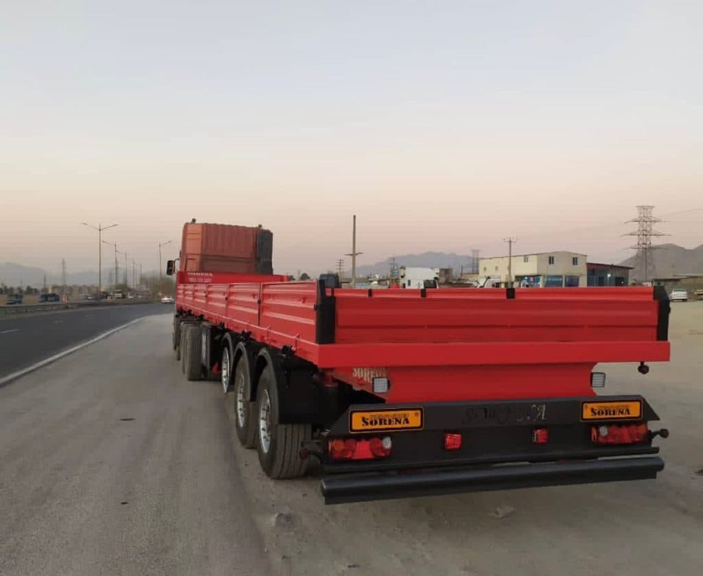 شرکت تریلی سازی دو و سه محور و کمپرسی سورنا در مبارکه اصفهان