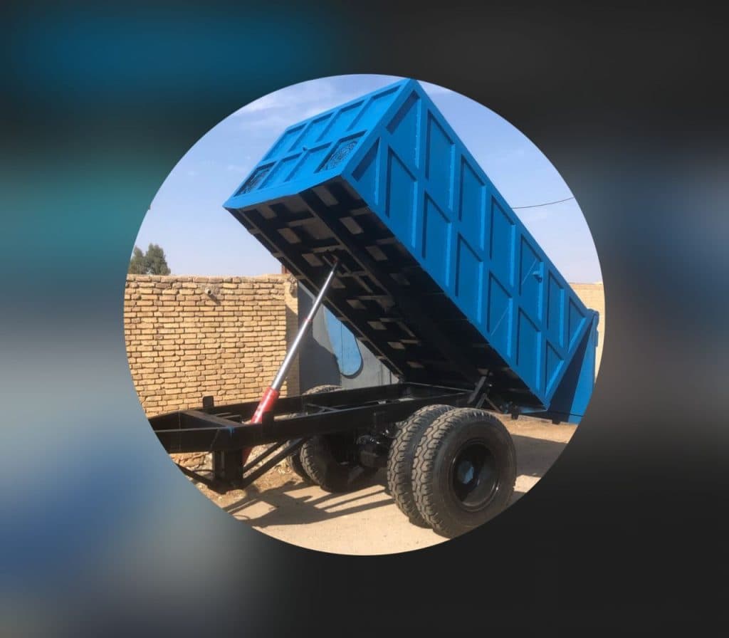 ساخت ادوات کشاورزی تریلی تراکتور و کفی کریمی در یزد