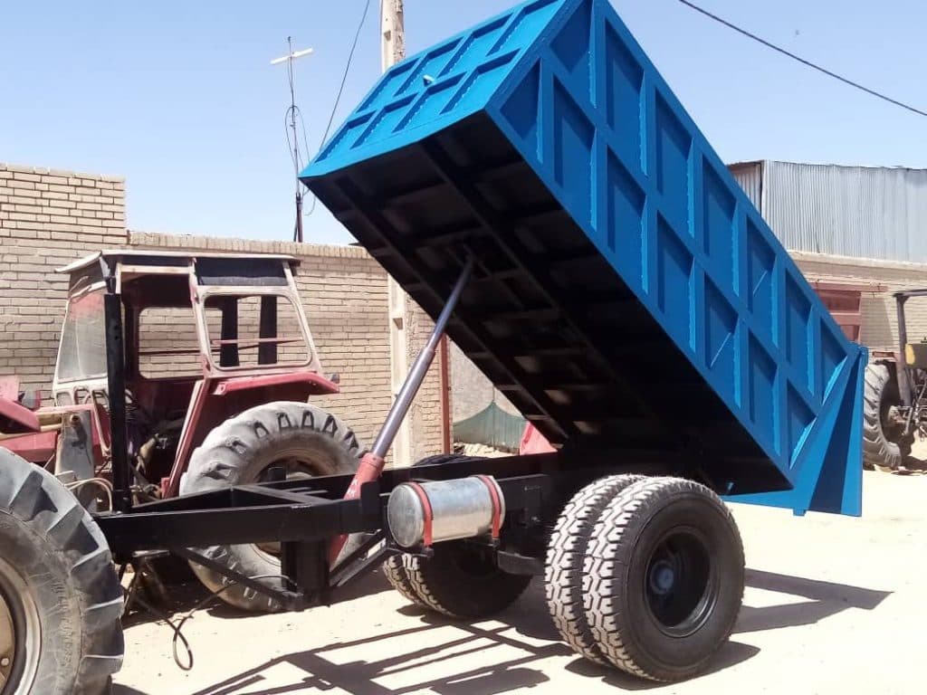 ساخت ادوات کشاورزی تریلی تراکتور و کفی کریمی در یزد