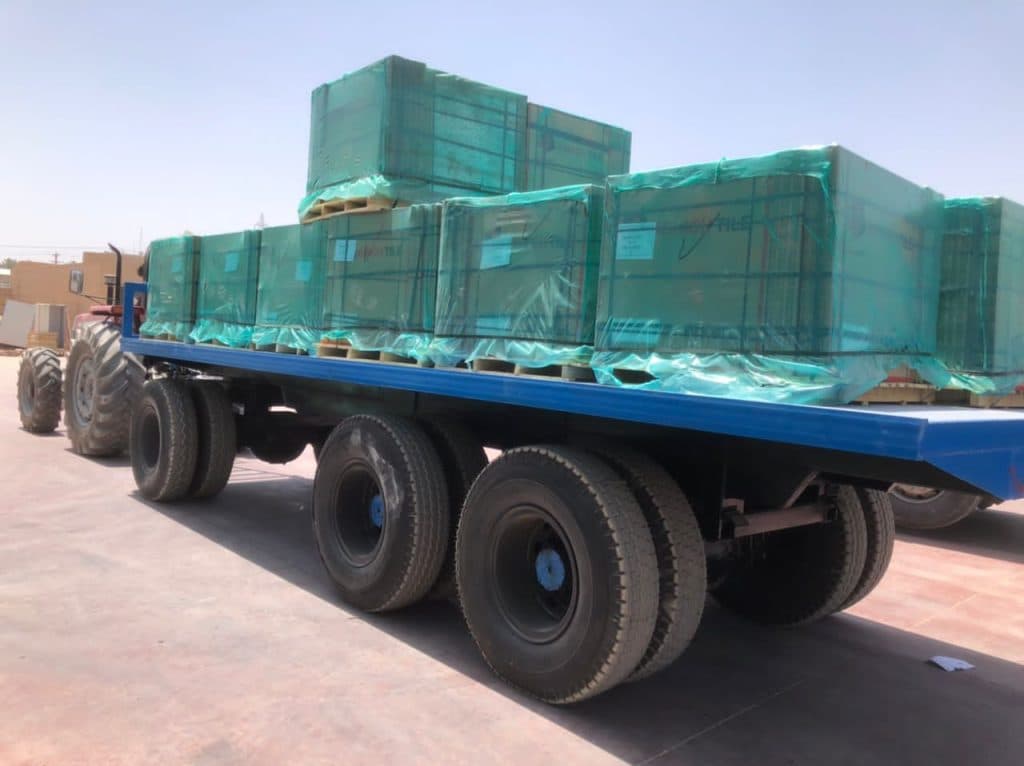 ساخت ادوات کشاورزی تریلی تراکتور و کفی کریمی در یزد