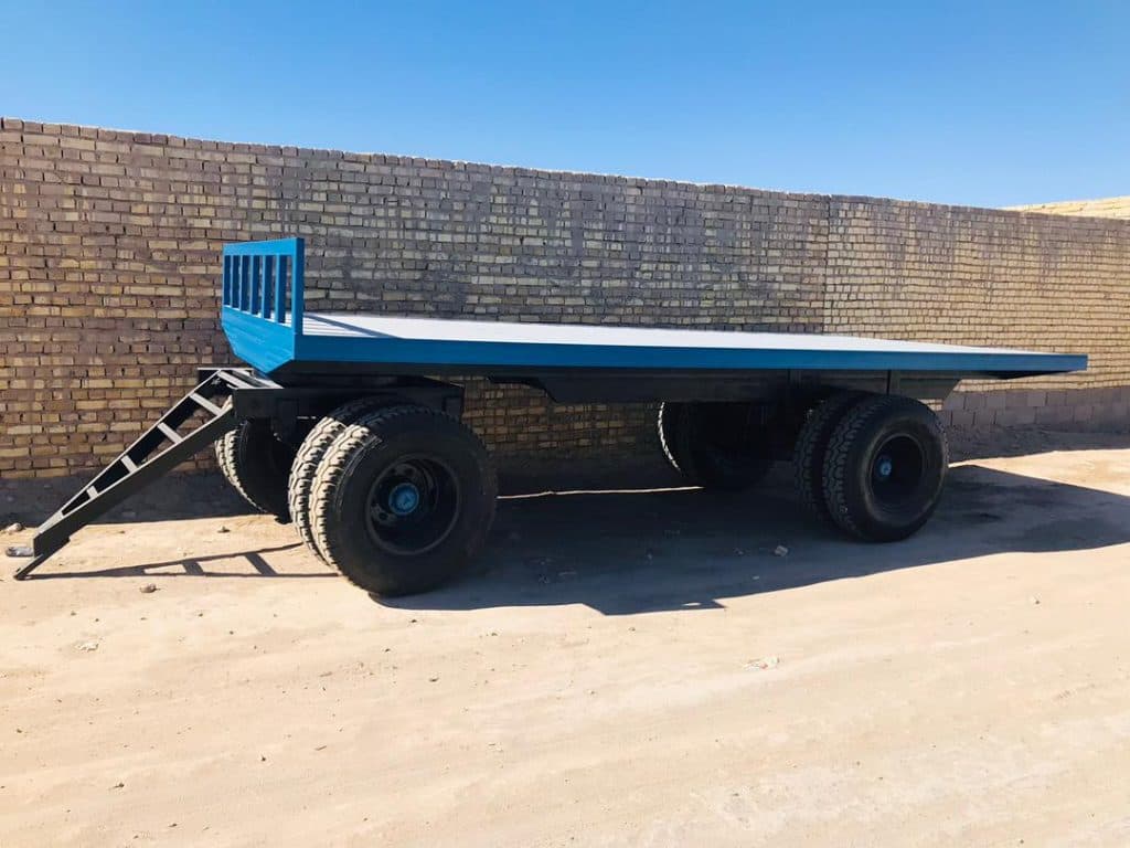 ساخت ادوات کشاورزی تریلی تراکتور و کفی کریمی در یزد