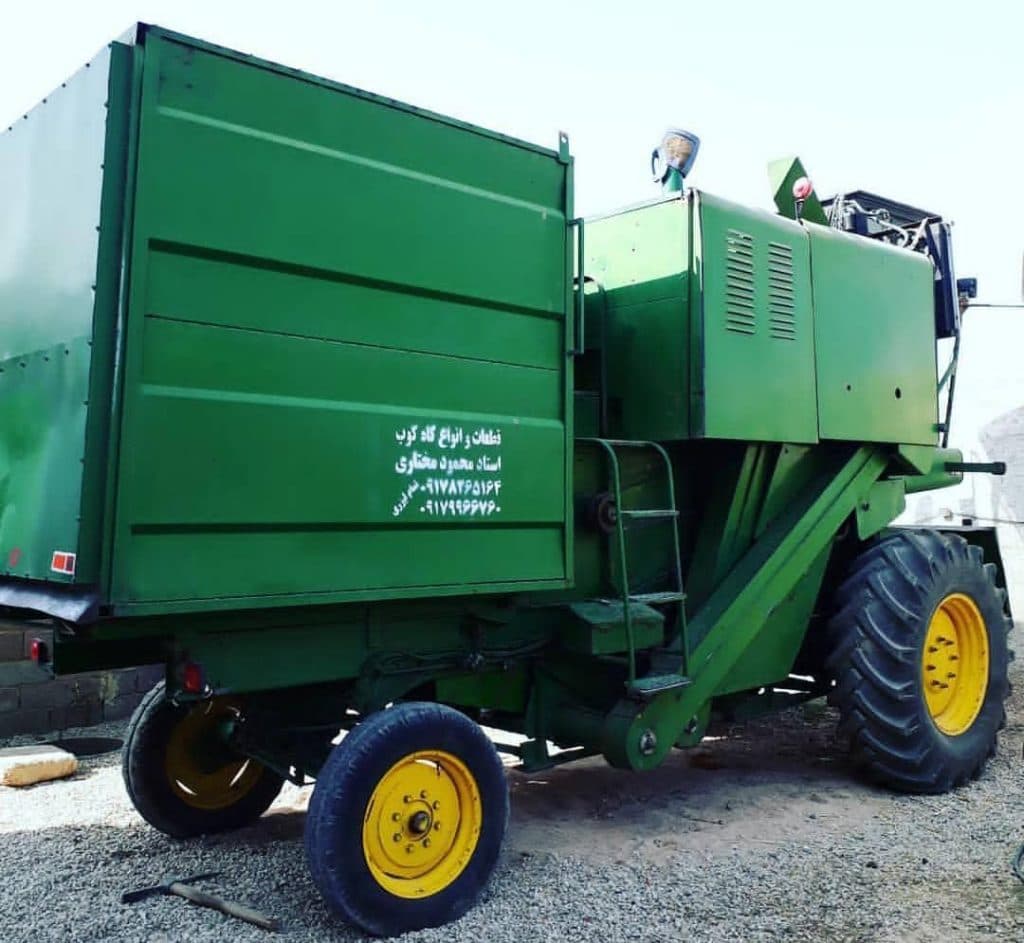 کارگاه جوشکاری ادوات کمباین محمود مختاری در مرودشت فارس