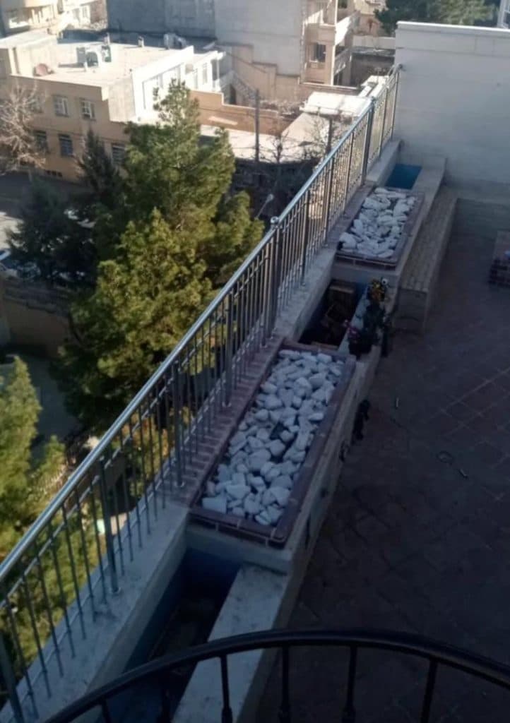 نصب و اجرای نرده استیل آریا در نیشابور
