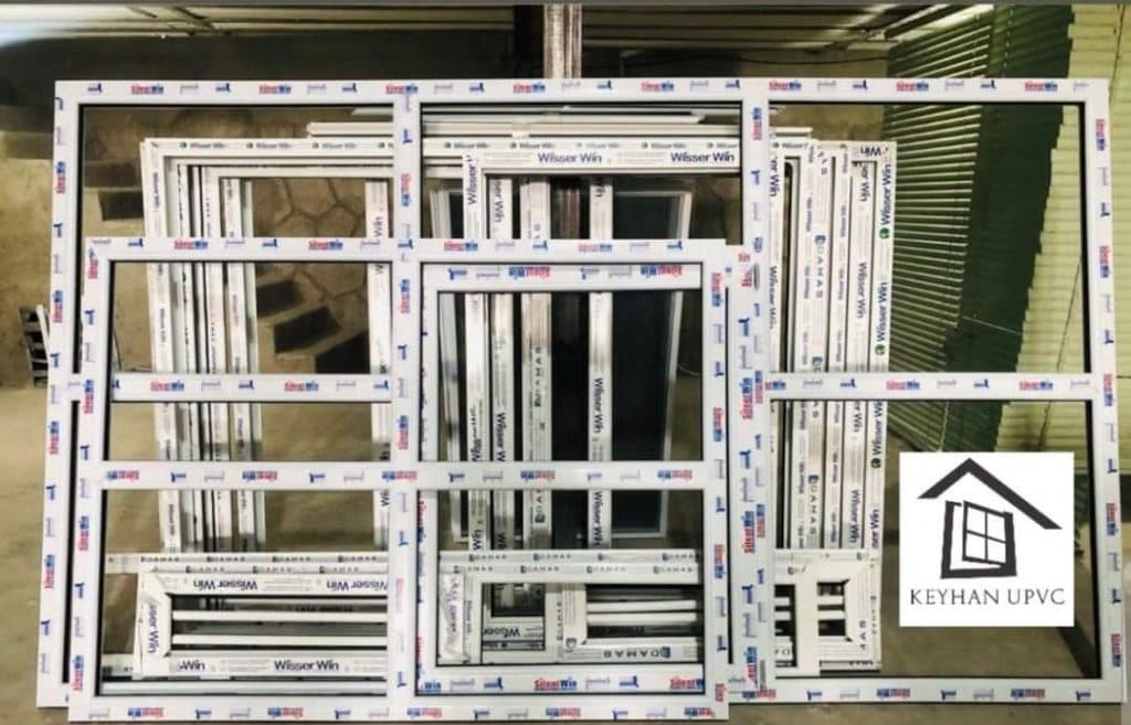 تولید و فروش و اجرا درب و پنجره upvc کیهان در تبریز