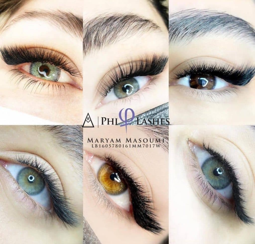 آموزش و خدمات تخصصی اکستنشن مژه مریم معصومی در تهران