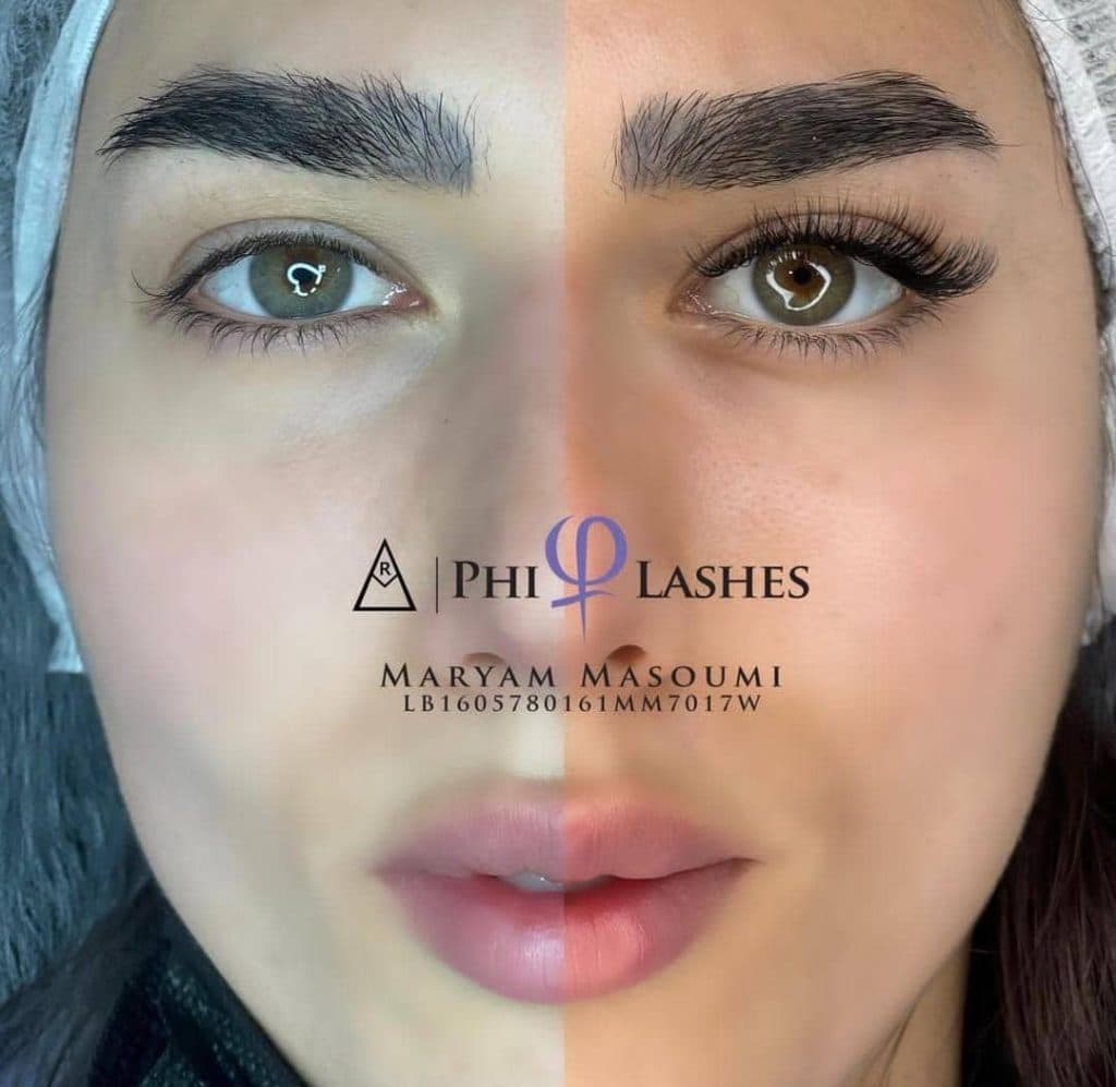 آموزش و خدمات تخصصی اکستنشن مژه مریم معصومی در تهران