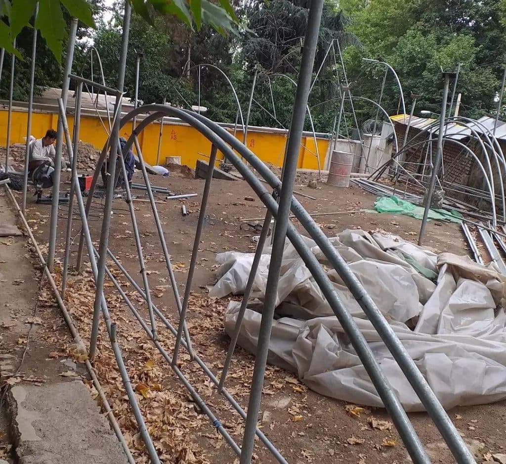 ساخت و اجرا گلخانه سازه گستر پایتخت در پاکدشت تهران