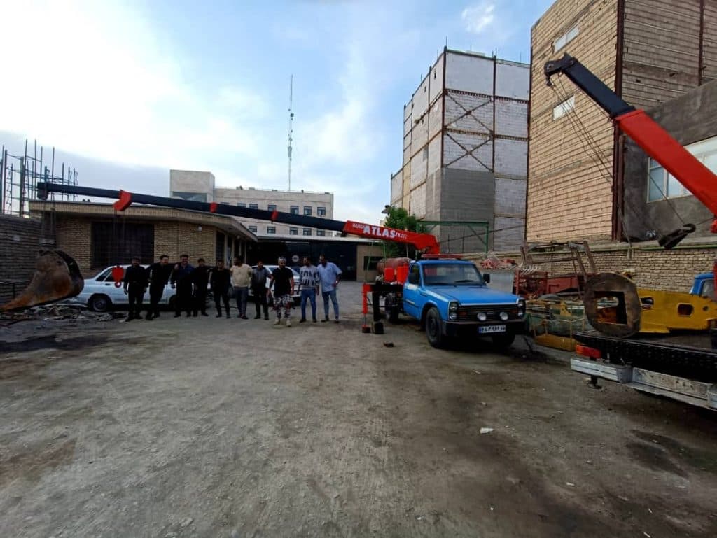 ساخت و تعمیر جرثقیل ماهان اطلس در مشهد خراسان رضوی