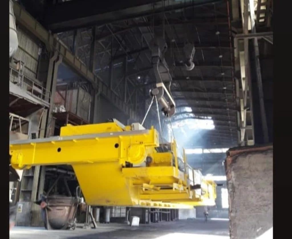 نصب و راه اندازی و تعمیرات جرثقیل سقفی شاداف کرین در مبارکه اصفهان