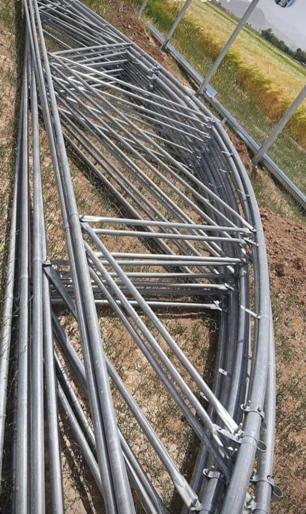 ساخت و نصب و اجرا گلخانه فلزی و اسپانیایی عباسی در ورامین