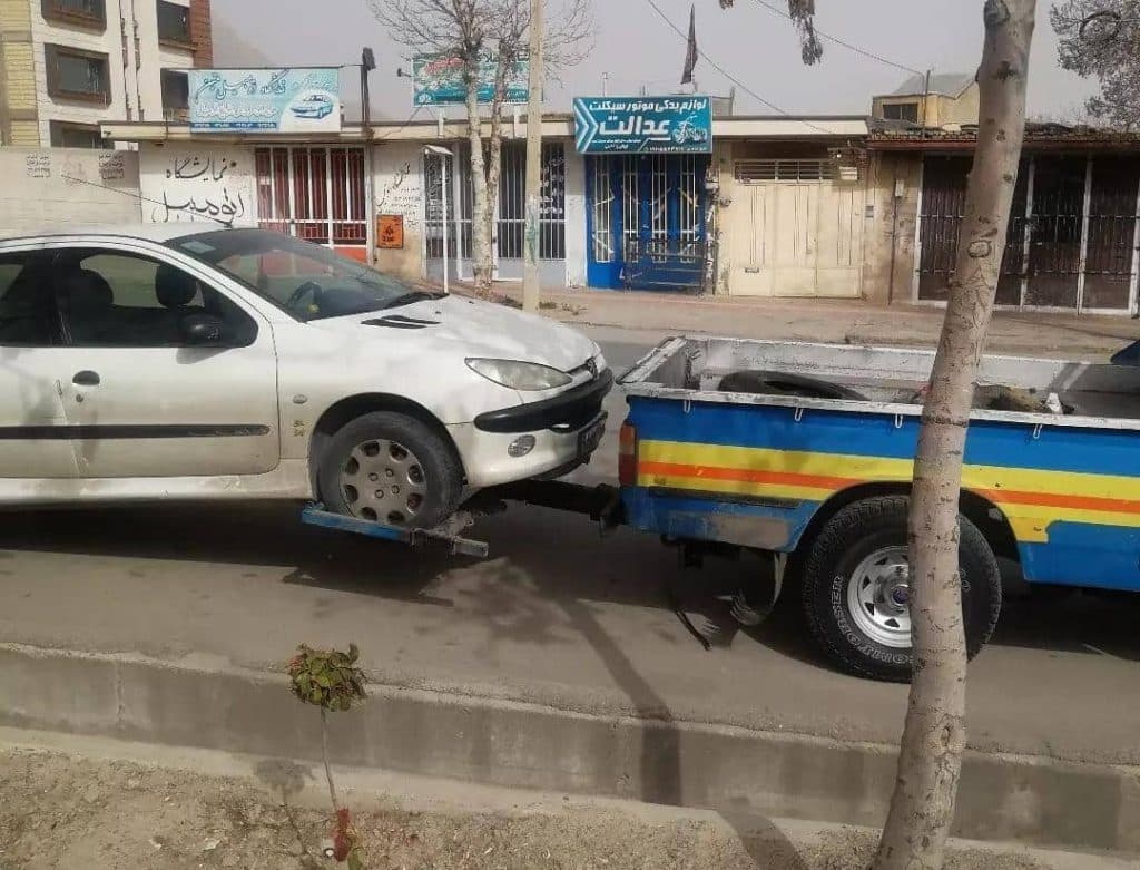 یدک کش و امداد خودرو کریم زاده در شهر کرد