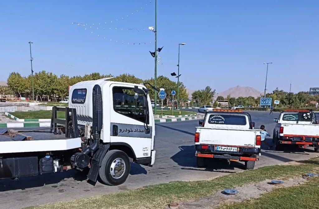 امداد خودرو و یدک کش و خودروبر اولیایی در شهرکرد