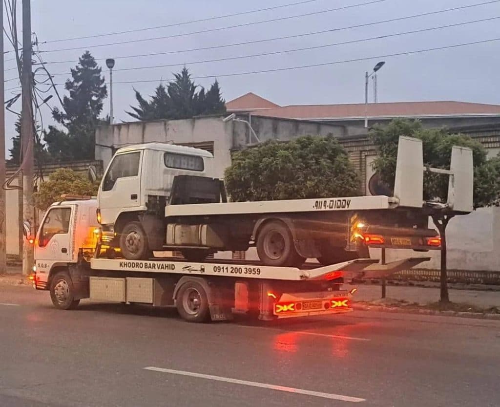 خودروبر امداد خودرو و یدک کش وحید در فریدون کنار