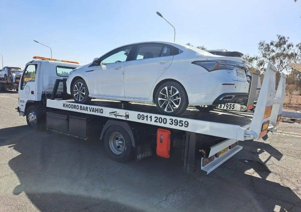 خودروبر امداد خودرو و یدک کش وحید در ساری