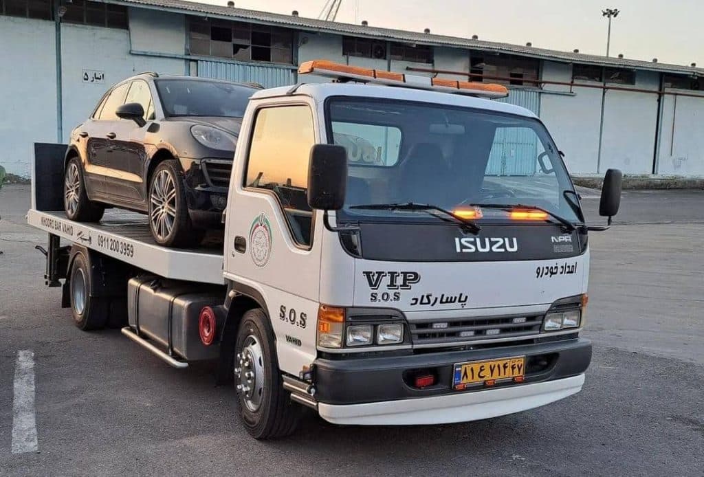 خودروبر امداد خودرو و یدک کش وحید در فریدون کنار