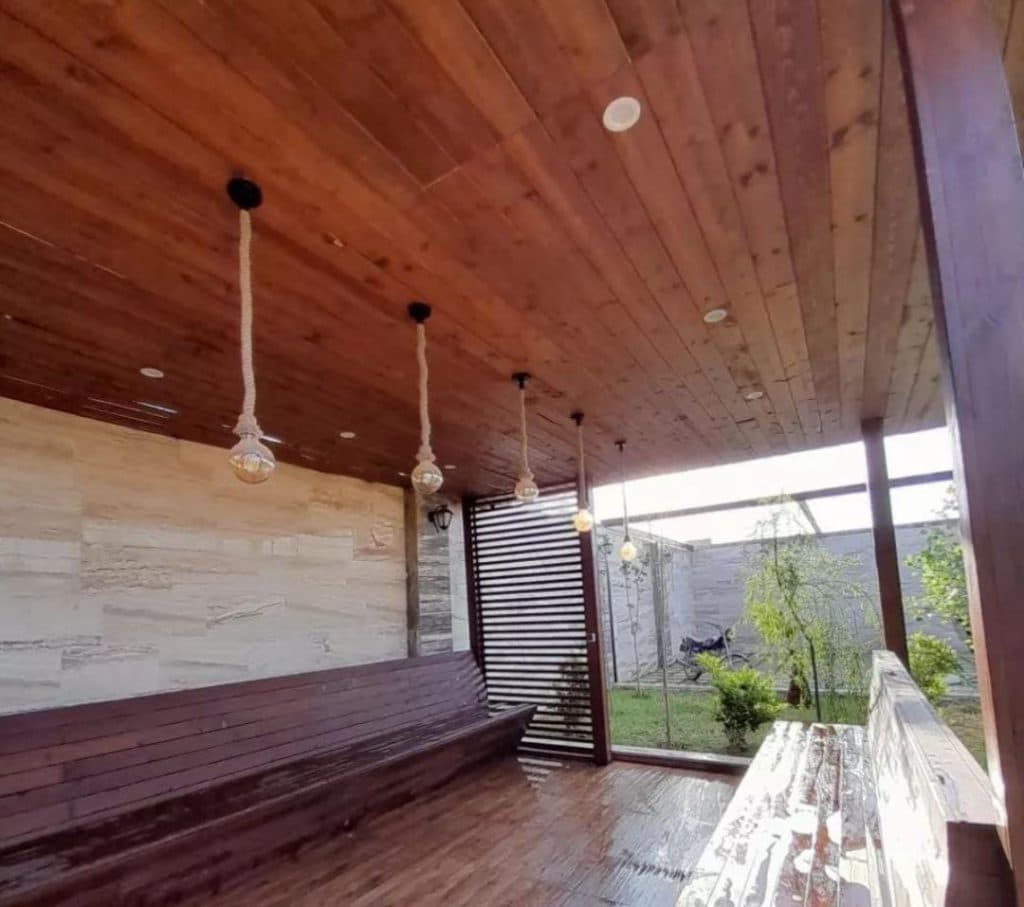 طراحی و اجرای کناف و چوب ترموود همدانی در اصفهان