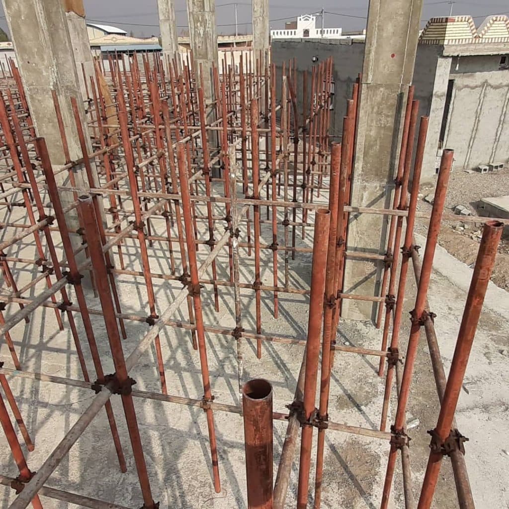 اجرای کفراژ زیرسازی زیرسقفی اوج در میناب بندرعباس