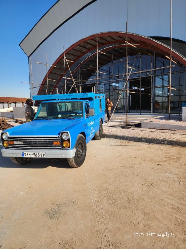 اجاره داربست فلزی و کفراژ میلاد در کاشان