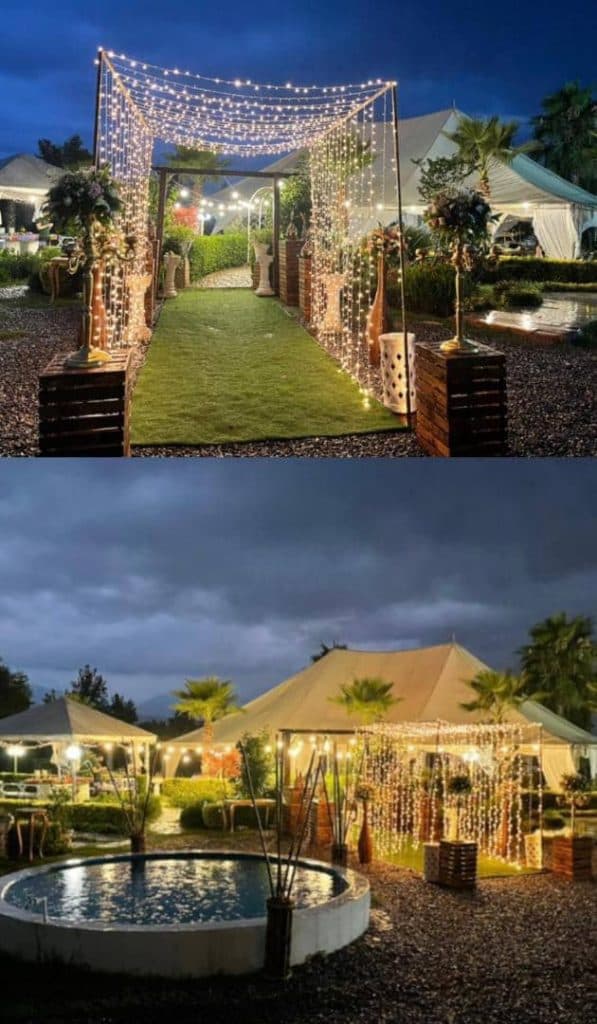 باغ تشریفات فلاح در روستا دیورز آمل