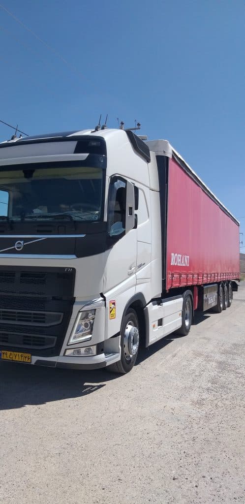 تریلی سازی روحانی و ساخت چادری کمپرسی در خراسان شمالی