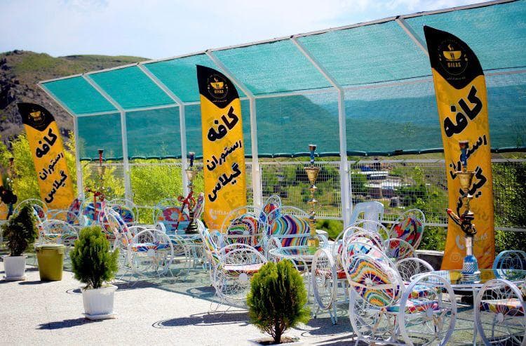 کافه رستوران گیلاس در هیر اردبیل