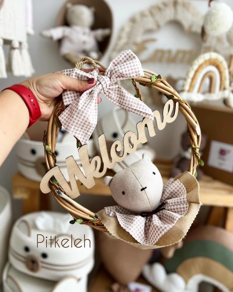 سیسمونی و اکسسوری اتاق کودک مونا فلاح در ساری