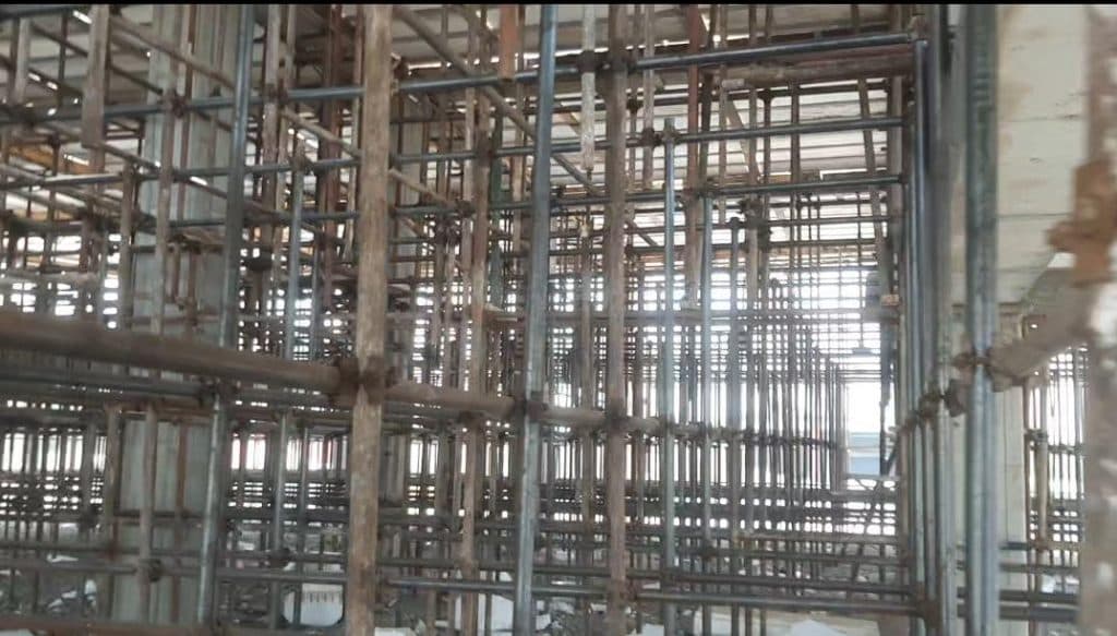 اجرای کفراژ زیر سقفی و زیرسازی سقف های ارتفاع بلند اوج در نوشهر مازندران