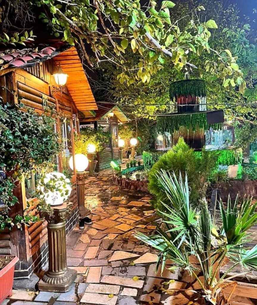 باغ رستوران ترمه در شهران تهران