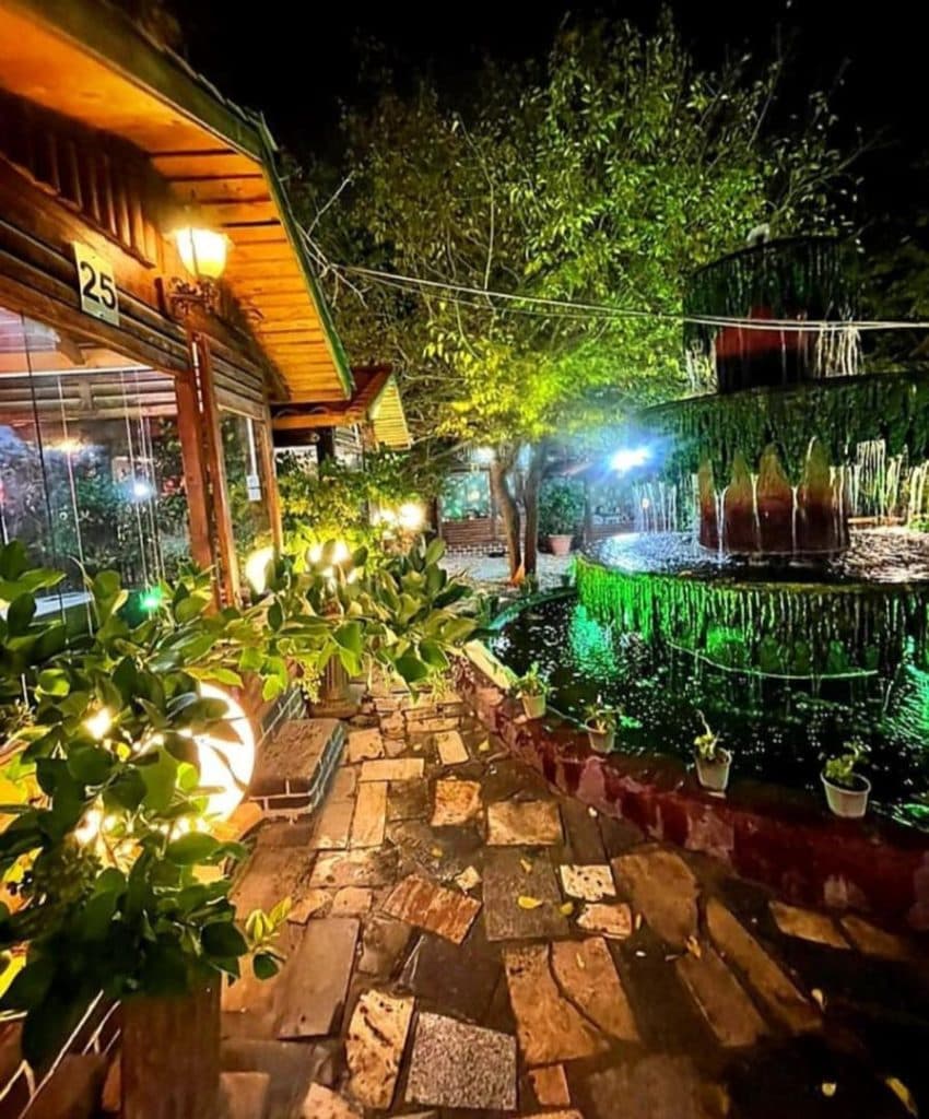 باغ رستوران ترمه در شهران تهران