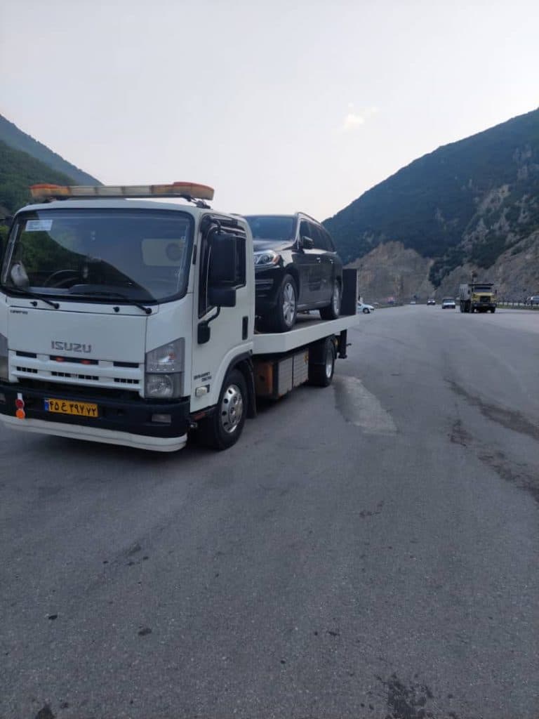 امداد خودرو و کفی خودروبر قدمی در گدوک سوادکوه