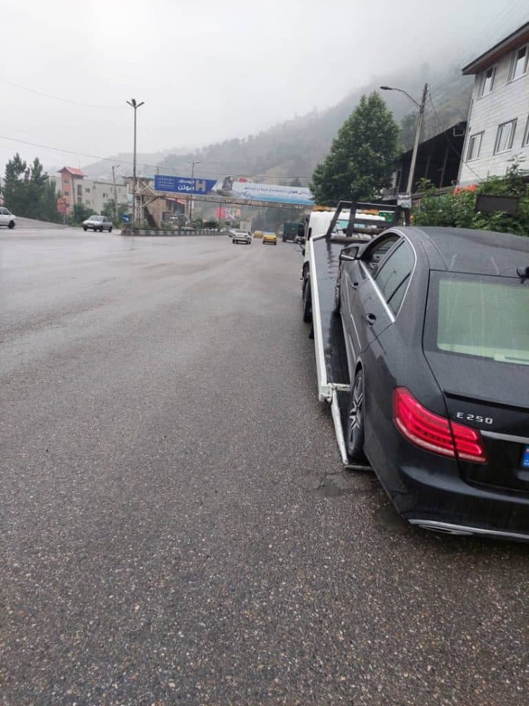 امداد خودرو و کفی خودروبر قدمی در گدوک سوادکوه