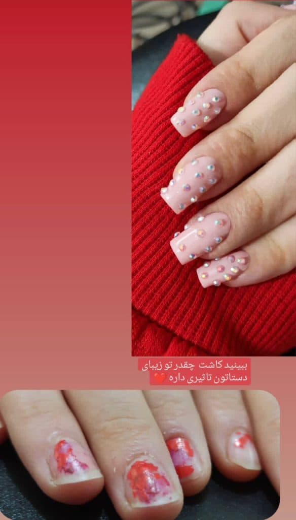آموزش و خدمات کاشت و دیزاین ناخن یزدانی در بابلسر