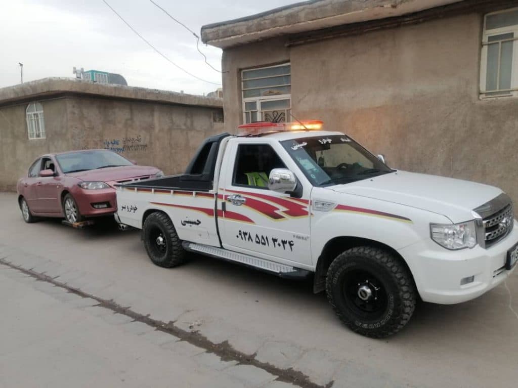 امدادخودرو جرثقیل و خودروبر حسینی در نیشابور