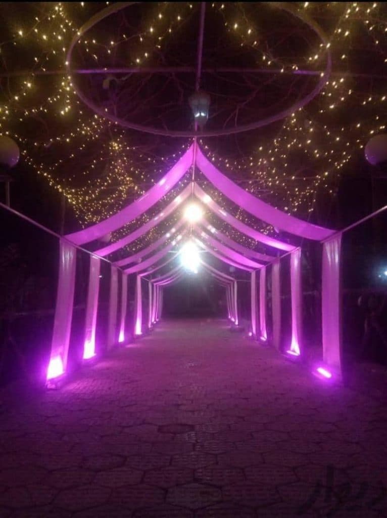 باغ تالار حجتی فرد در قزوین