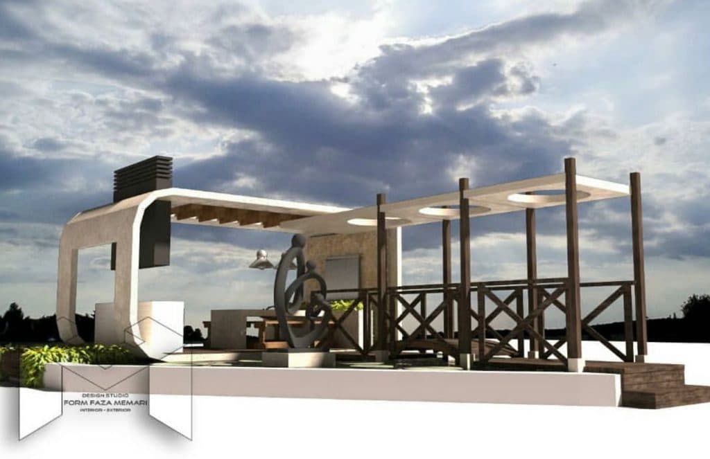 دکوراسیون داخلی و فروشگاهی فرم فضا معماری در جاجرود تهران