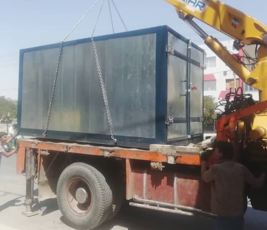 ساخت کوره و تجهیزات خط رنگ پودری پارس استاتیک شرق در خراسان رضوی