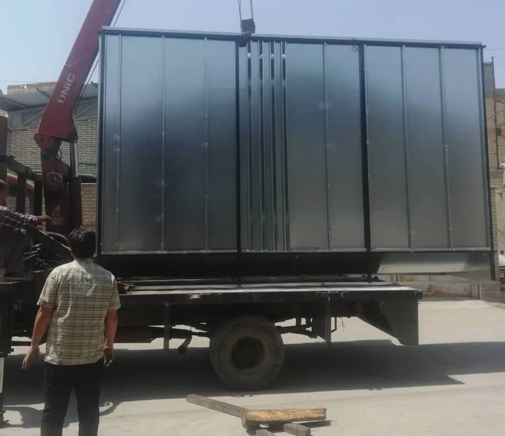 ساخت کوره و تجهیزات خط رنگ پودری پارس استاتیک شرق در خراسان رضوی