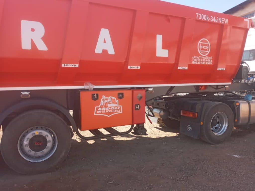 تریلی سازی عبدلی فروش نقد و اقساط تریلی کمپرسی در همدان