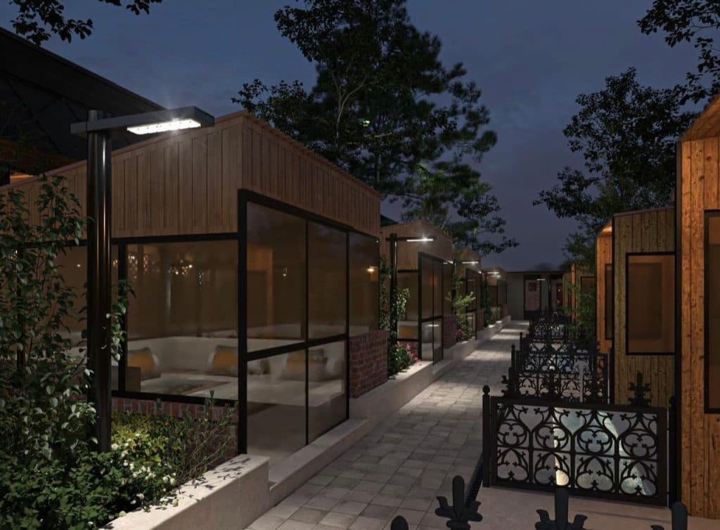 باغ رستوران فانوس در اردبیل