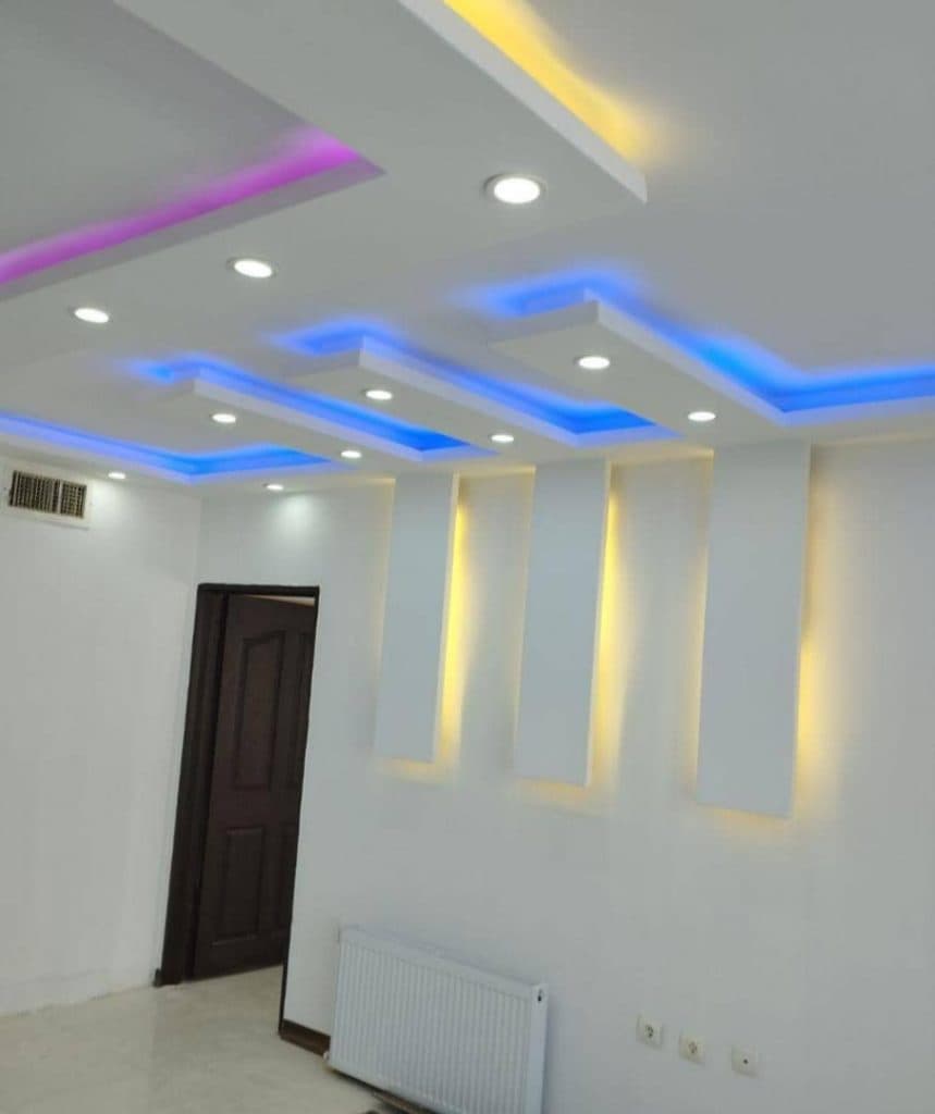 اجرای کناف و نقاشی ساختمان حمدی در پرند