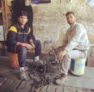 باطری سازی و تنظیم موتور فاتحی در سنندج