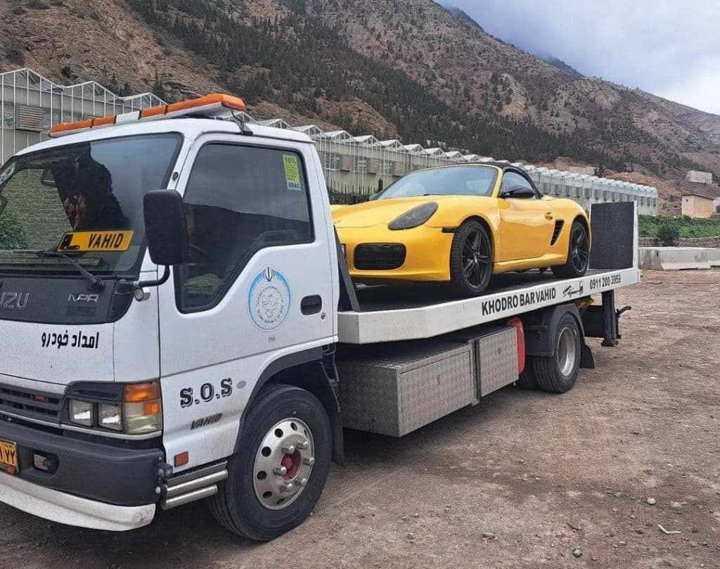 خودروبر و امدادخودرو وحید در چمستان