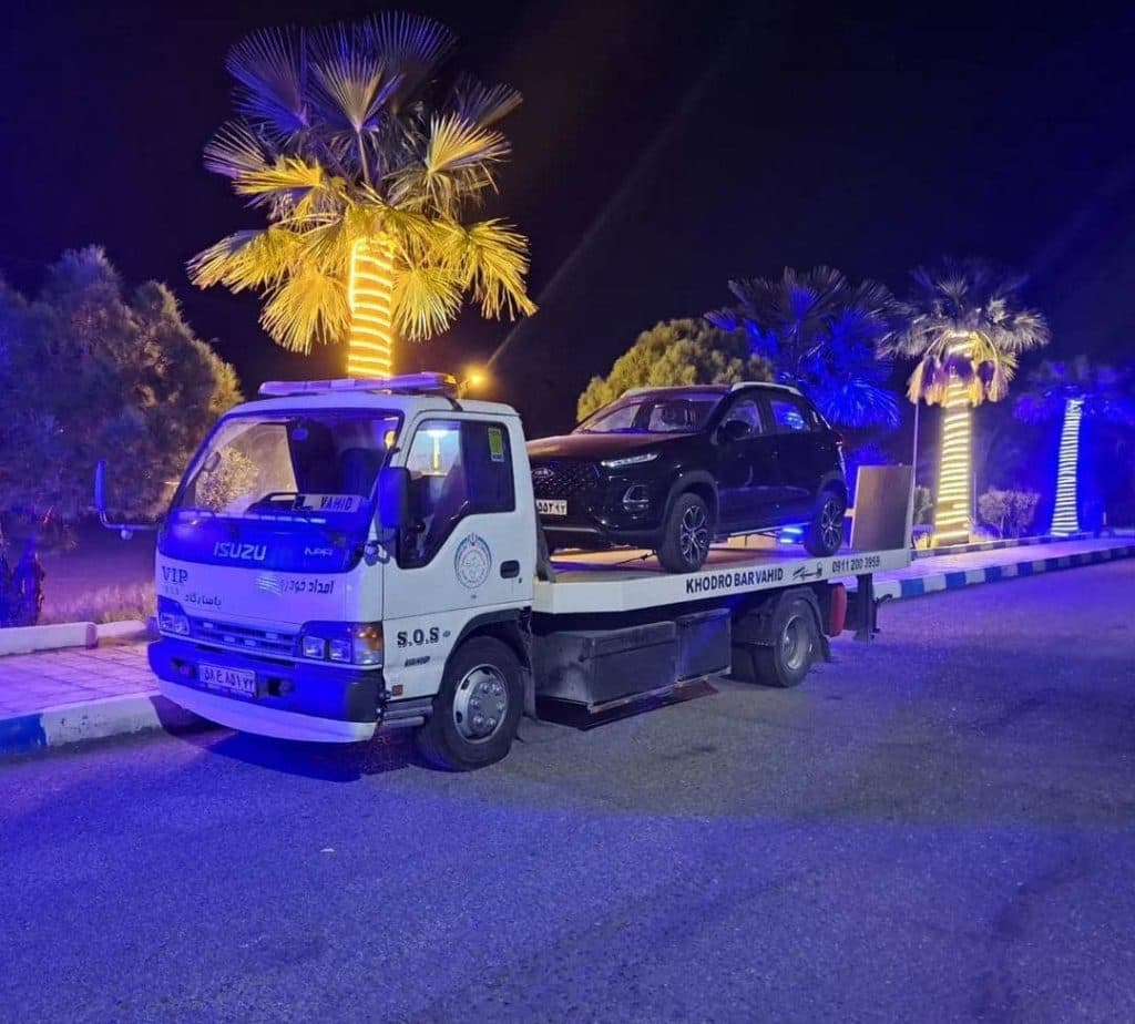 خودرو بر و امداد خودرو وحید در زیرآب