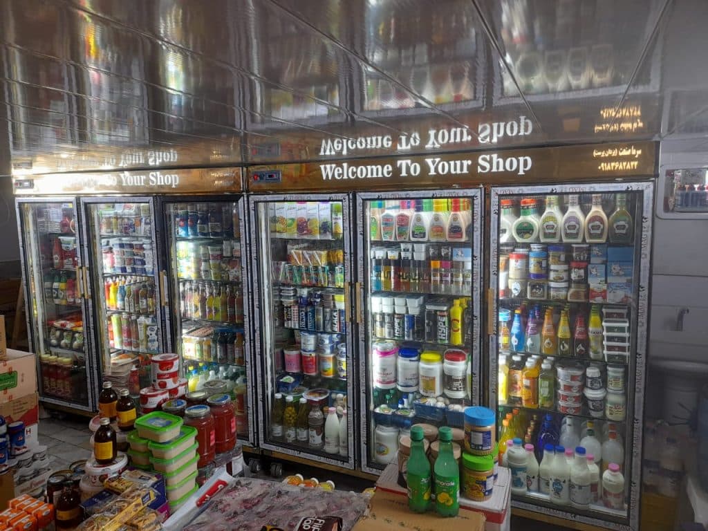 تولید و فروش یخچال ویترینی فروشگاهی بستنی سرما صنعت در اراک