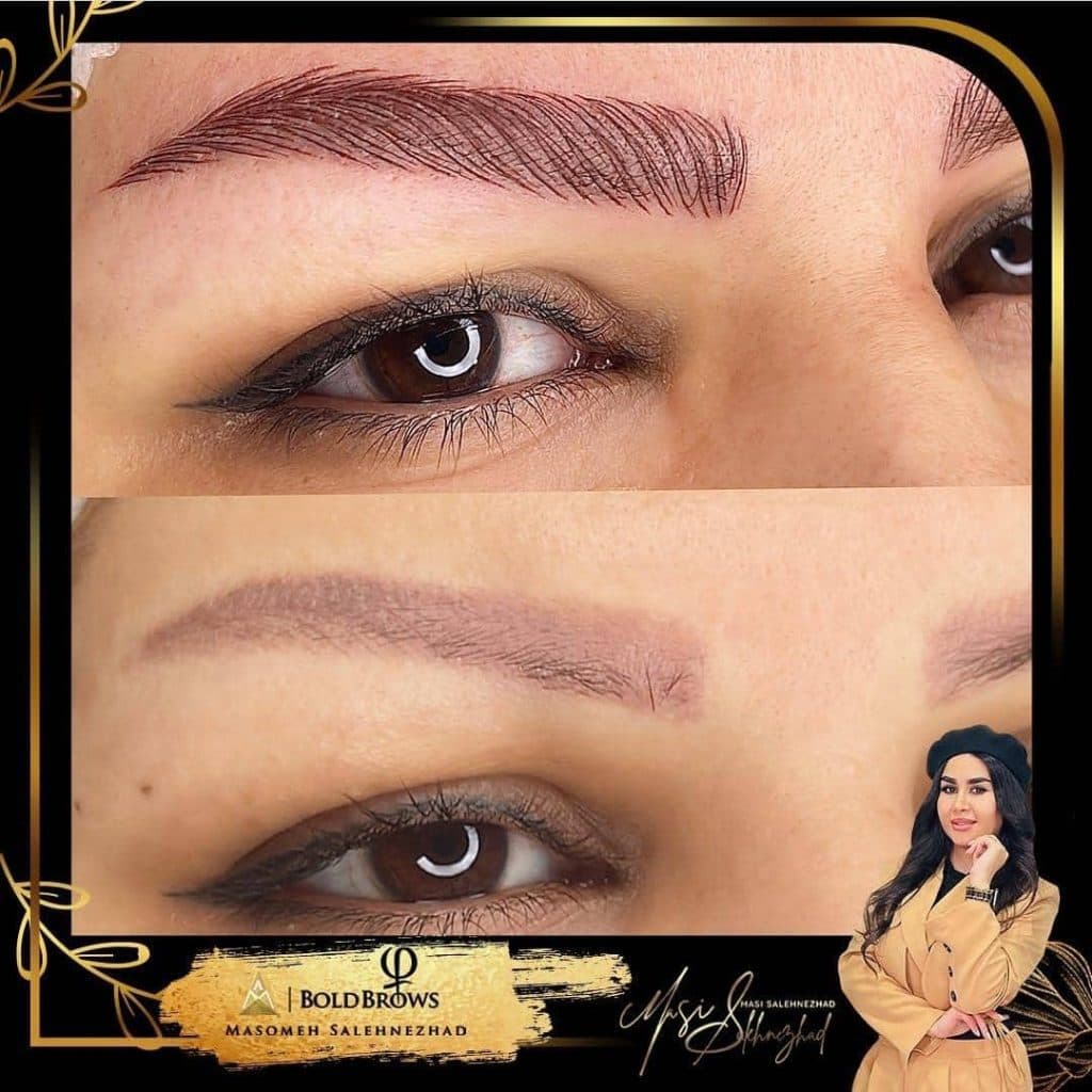 خدمات آموزش آرایش دائم و میکروبلیدینگ مصی صالح نژاد در قائمشهر