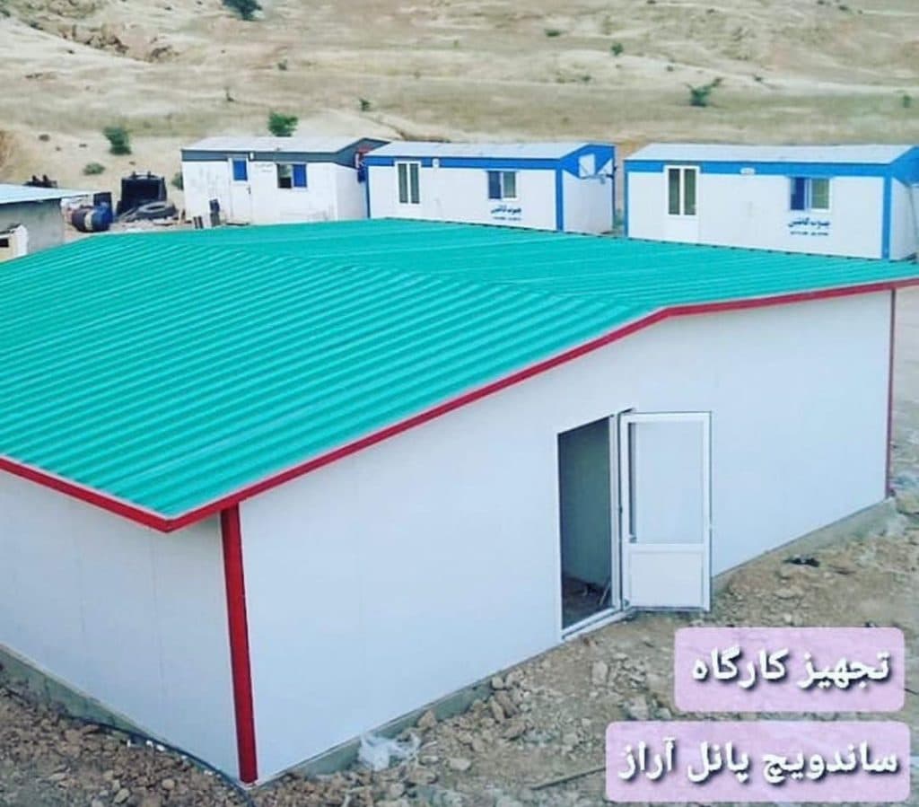 فروش و اجرا ساندویچ پانل آراز پانل در کرج