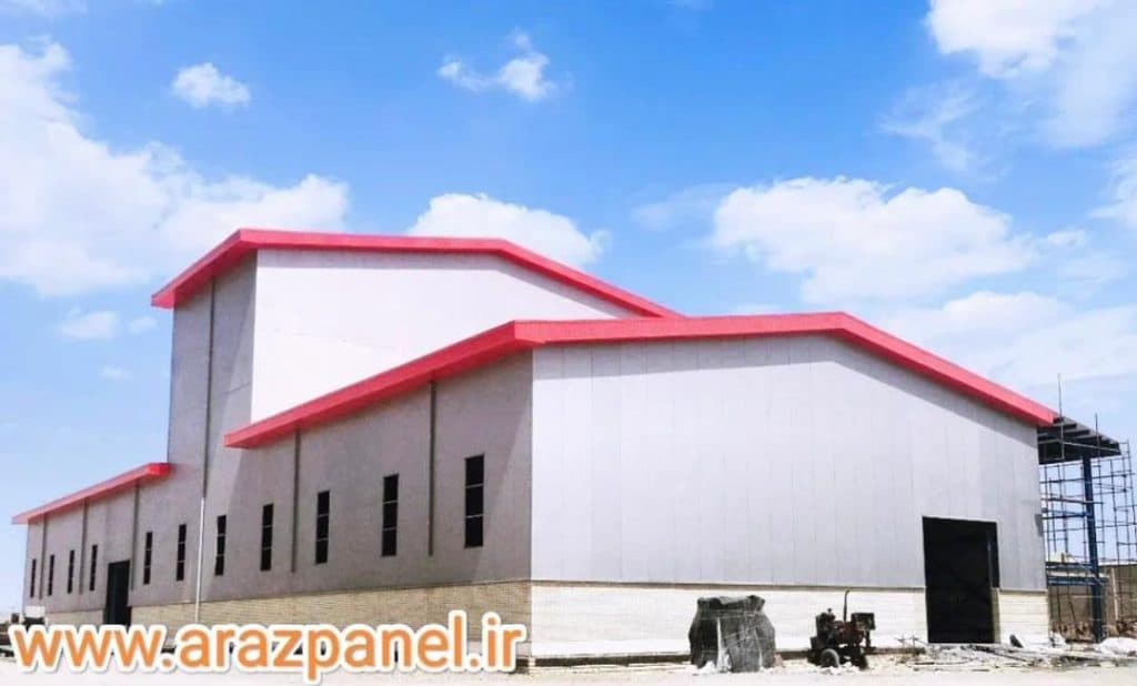 فروش و اجرا ساندویچ پانل آراز پانل در کرج