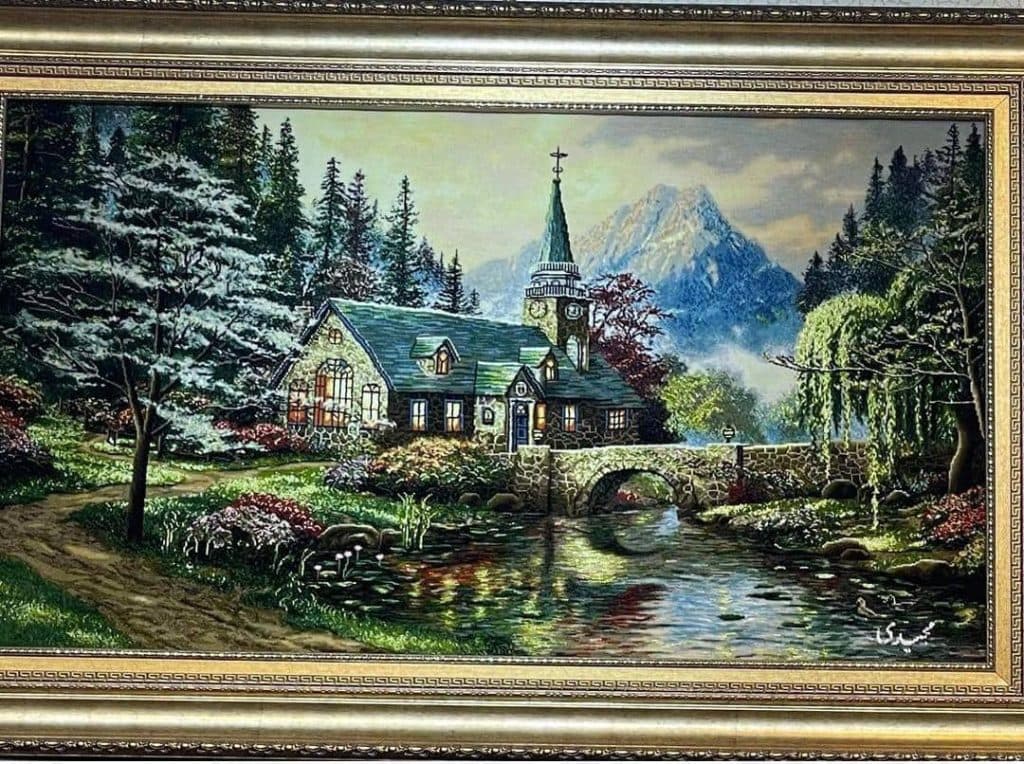 تولید و فروش تابلو فرش و فرش دست بافت محمدپور در چیتگر تهران