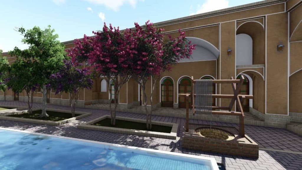 بازسازی و مرمت خانه های سنتی و قدیمی قاسمی پور در کوهپایه اصفهان