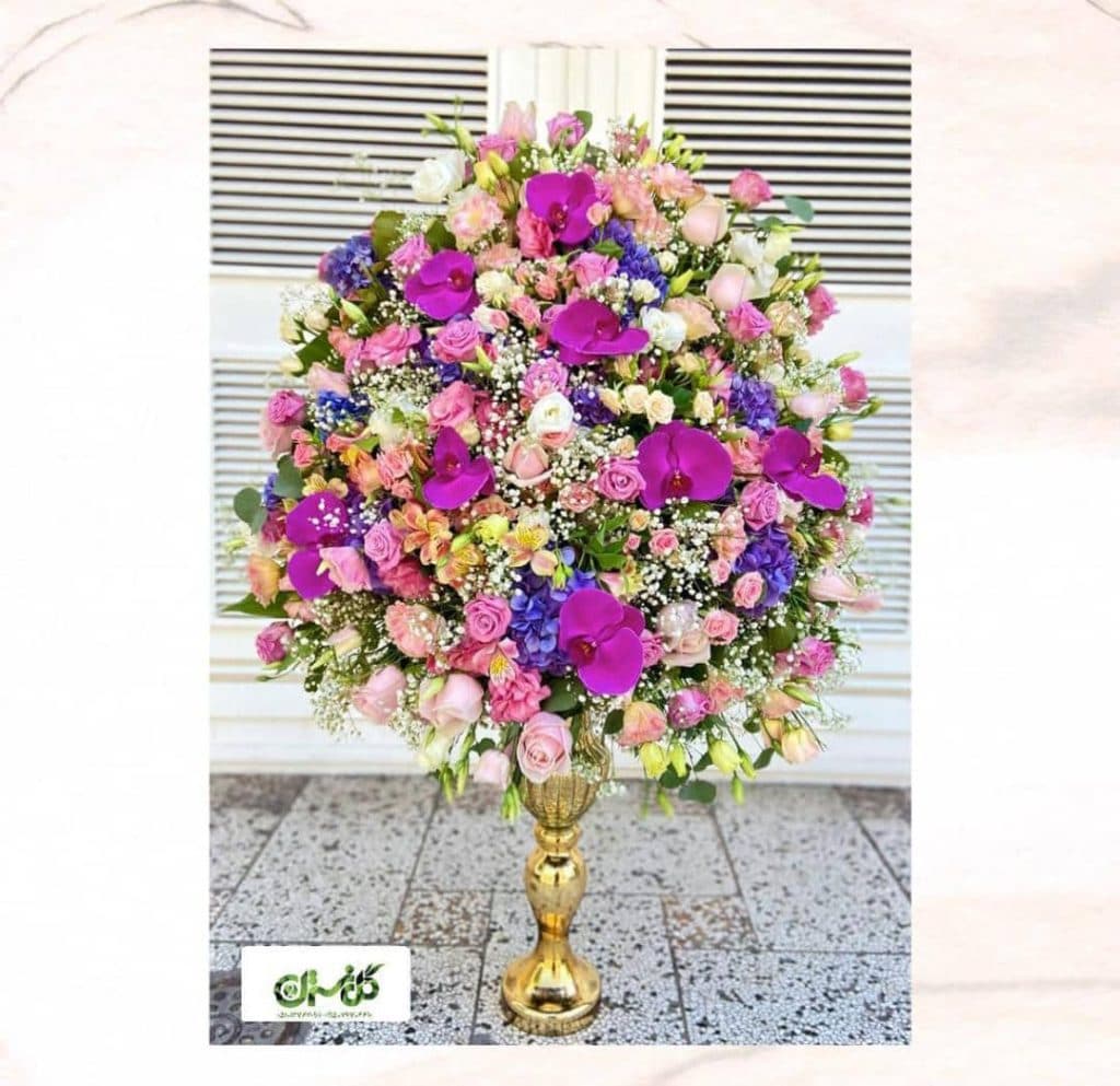 گل فروشی و گل آرایی گل نسترن در مشهد خراسان رضوی